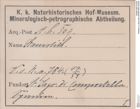 Etiketten zu Staurolith (NHMW-MIN-Ah309)